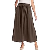 Woman Within Plus Size 7-Day Maxi Skirt
