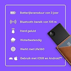 Tile by Life360 Slim - Wallet Finder, Bluetooth