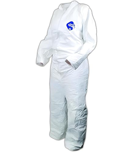 DuPont Tyvek 400 Disposable Protective Coverall With Open Wrists