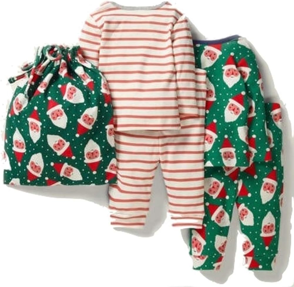Aged Newborn Boden Cosy Twin Pack Pyjamas Hike Green Jolly Christmas Clothing Pyjama Sets Franklinblvdcommons Com