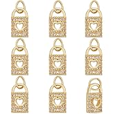 Beebeecraft 1 Box Cubic Zirconia Connector Charms for Mother’s Day DIY Bracelets Necklace Crafts