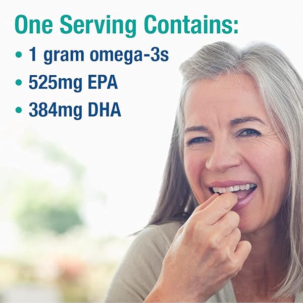 GARDEN OF LIFE ULTRA PURE EPA/DHA OMEGA 3 FISH OIL – OCEANS 3 BETTER BRAIN SUPPLEMENT WITH ANTIOXIDANTS, 90 SOFTGELS