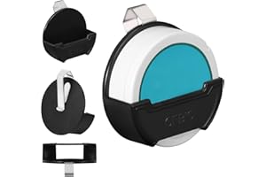 OFBIC Pouch Can Holder for Car & Belt Fits Zyn Standard Can Tins, Holster Clip to Belt or Car Sun Visor, Compact and Stealthy Design Quick Access for Daily Use, Great Gift for Nicotine Pouch Users (Black)