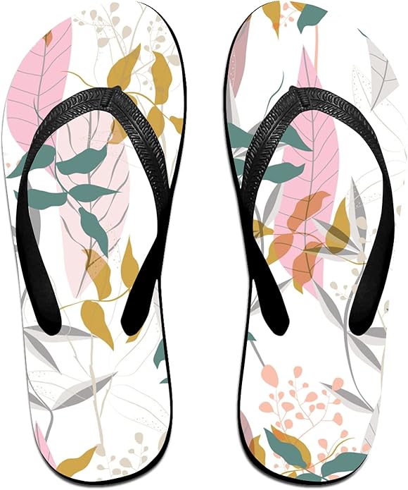 yellow daisy flip flops