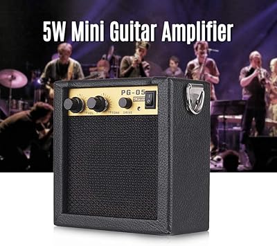 Amazon Co Jp Benkeg ギターアンプ エレキギター アンプ ベースアンプ ミニアンプ 6 35mm入力3 5mmヘッドフォン出力を備えた木製ミニギターアンプアンプスピーカー5wは音量トーン調整オーバードライブをサポート Diy 工具 ガーデン