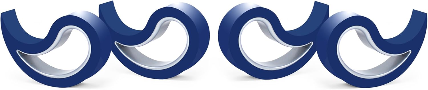 Stoppy, Stoppi, doorstopper, windowstopper, Stopper, Set of 4 Available in 14 Colours (Dark Blue), 4 Pack