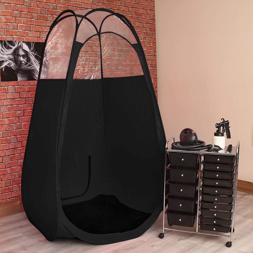 Bare Naked Spray Tan Machine & Pop Up Tent Set - Black