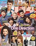 One Direction (1D), Selena Gomez, Justin Bieber, Big Time Rush, SHIRTLESS HOT GUYS POSTER SPECIAL! - July, 2012 J-14 Magazine