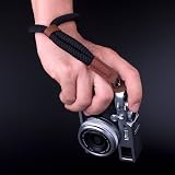 VKO Soft Camera Wrist Strap for DSLR SLR Mirrorless Cameras Adjustable Black view 3