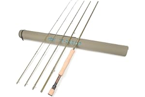 SF SF-005MP Fly Fishing Rod Advance Multi-Purpose Freshwater Fly Rod IM8 Carbon Fiber with Carrying Tube and Extra Rod Tip Section Medium-Fast Action