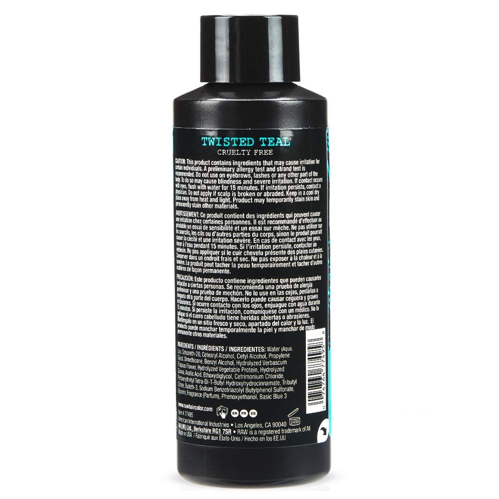 Amazon Com Raw Twisted Teal Demi Permanent Hair Color Vegan