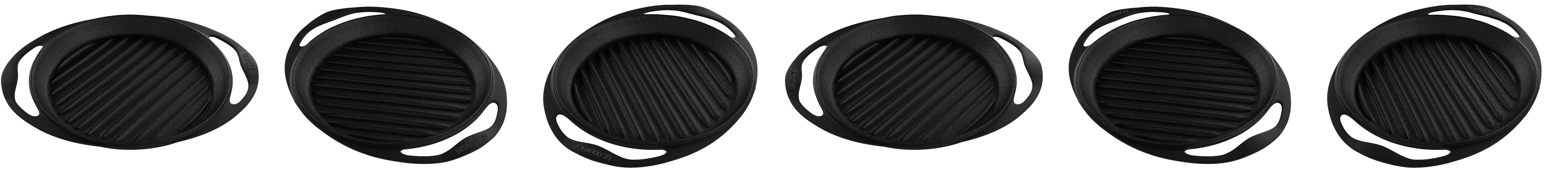 Le Creuset Parrilla Grill Redonda, 0.8 litros, Negra Mate, 26 ...