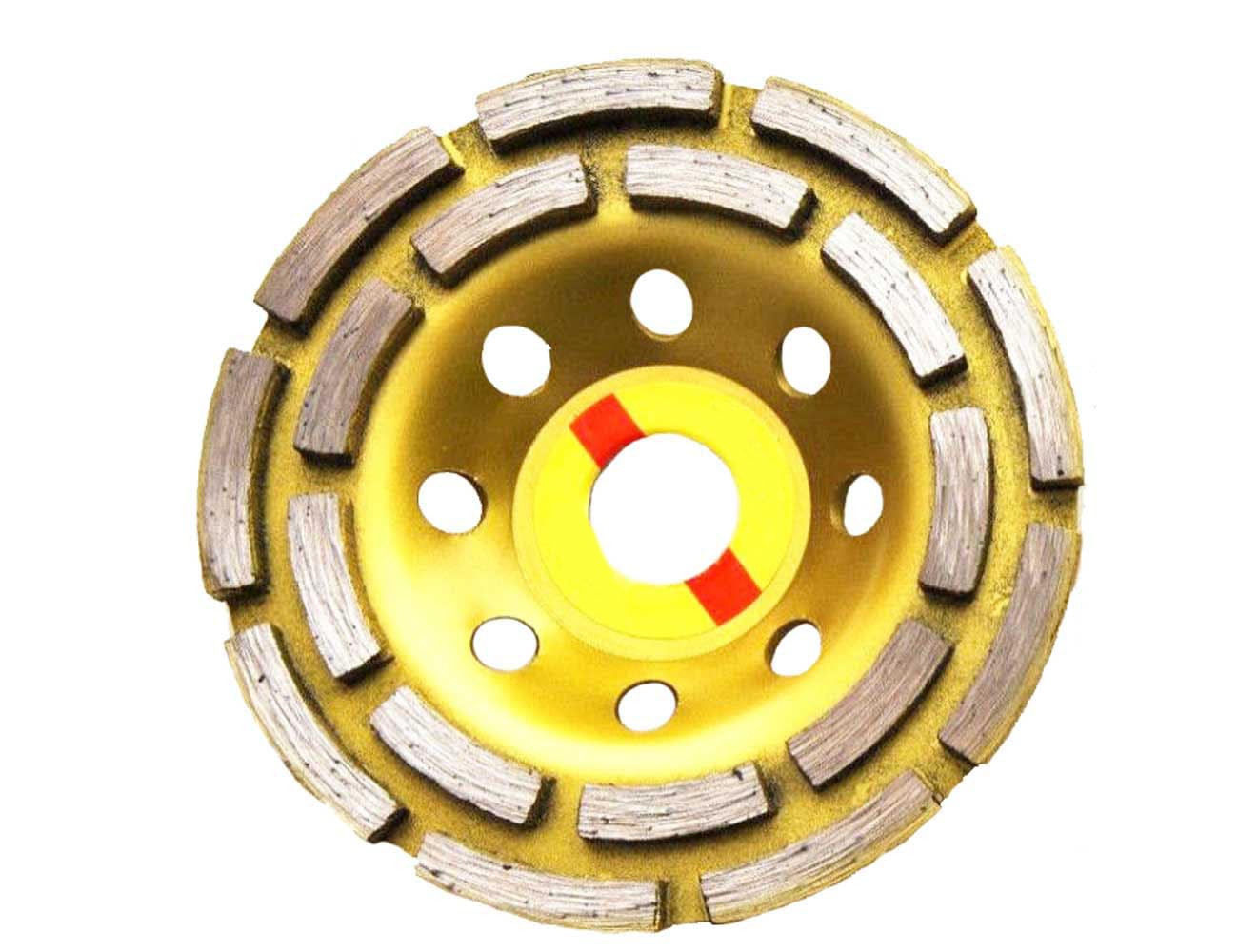 GC GLOBALCOMMERCE BES 19549 Disc Grinder, Flex Wide Diamond, Segments Marble, Concrete, 11.5 cm x 115 mm
