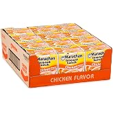 Maruchan Instant Lunch Ramen Noodles, Chicken Flavor &ndash; Japanese-Style Instant Noodle Soup, Easy Meal Ready in 3 Minutes &ndash; 2.25 Oz. (12 Pack)