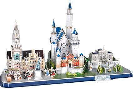 CubicFun City Line Bavaria 3D Puzzle