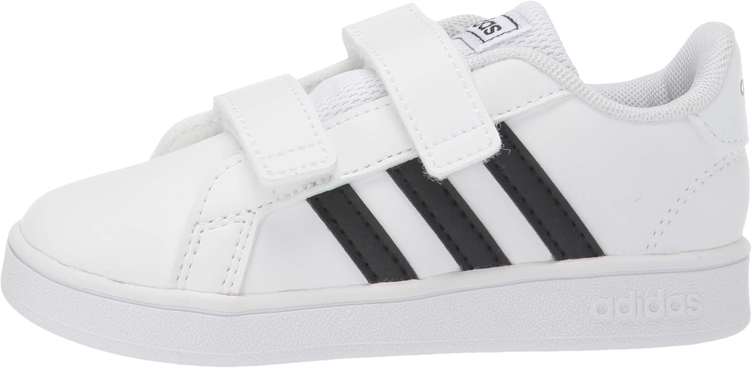 boys black and white adidas