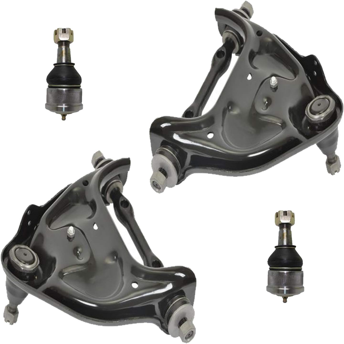 Detroit Axle 4pc Front Upper Control Arms w/Ball Joints