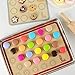 Non Sitck Silicone Baking Mat Macaron Sheet - Set of 3-2 Half Sheet Mats and 1 Quarter Sheet Liner,For Bake Pans/Pizza/Cookie and Bread Making,By Super Kitchen