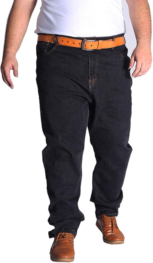 Amazon Noqinhoo メンズ 大きいサイズ ジーンズ デニム ロング パンツ ストレート カジュアル ストレッチ オールシーズン サイズ36 52 Nm ジーンズ 通販