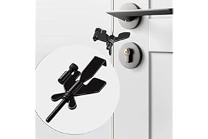 PENMAMA Portable Door Lock, Heavy Duty Upgraded Adjustable Lock for Home, Hotel, Airbnb and Dorm, Additional Security and Safety, Secure Your Room and Home Doors Against High Impact or Pressure
