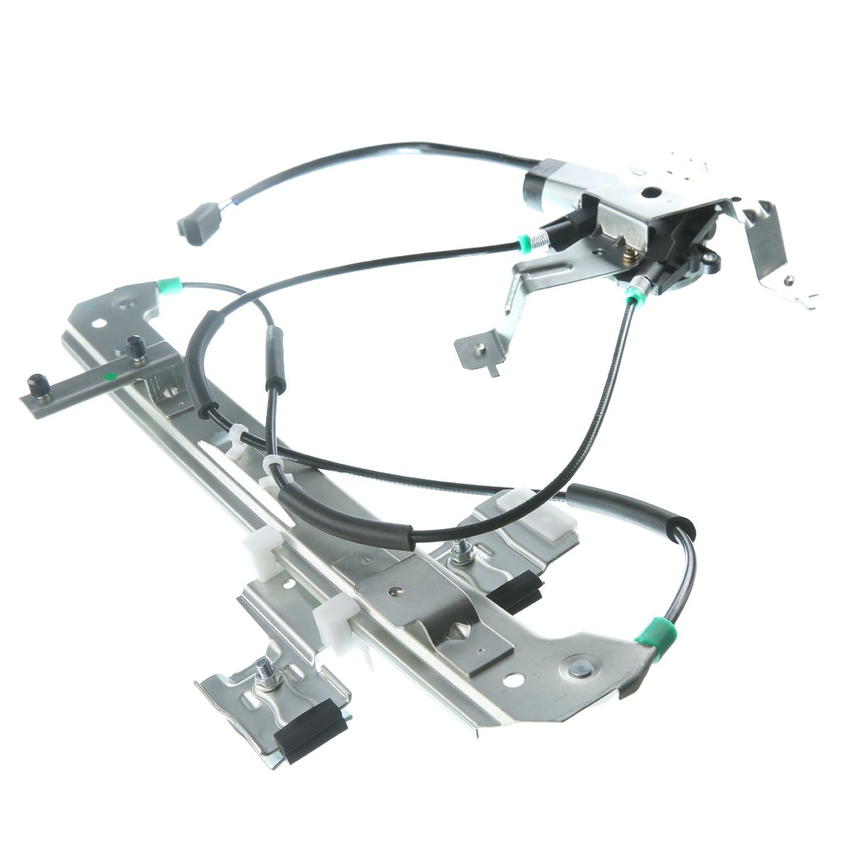 Rear Left Driver Side Window Regulator with Motor for Chevrolet Tahoe GMC Yukon 2000-2006 Cadillac Escalade 2002-2006