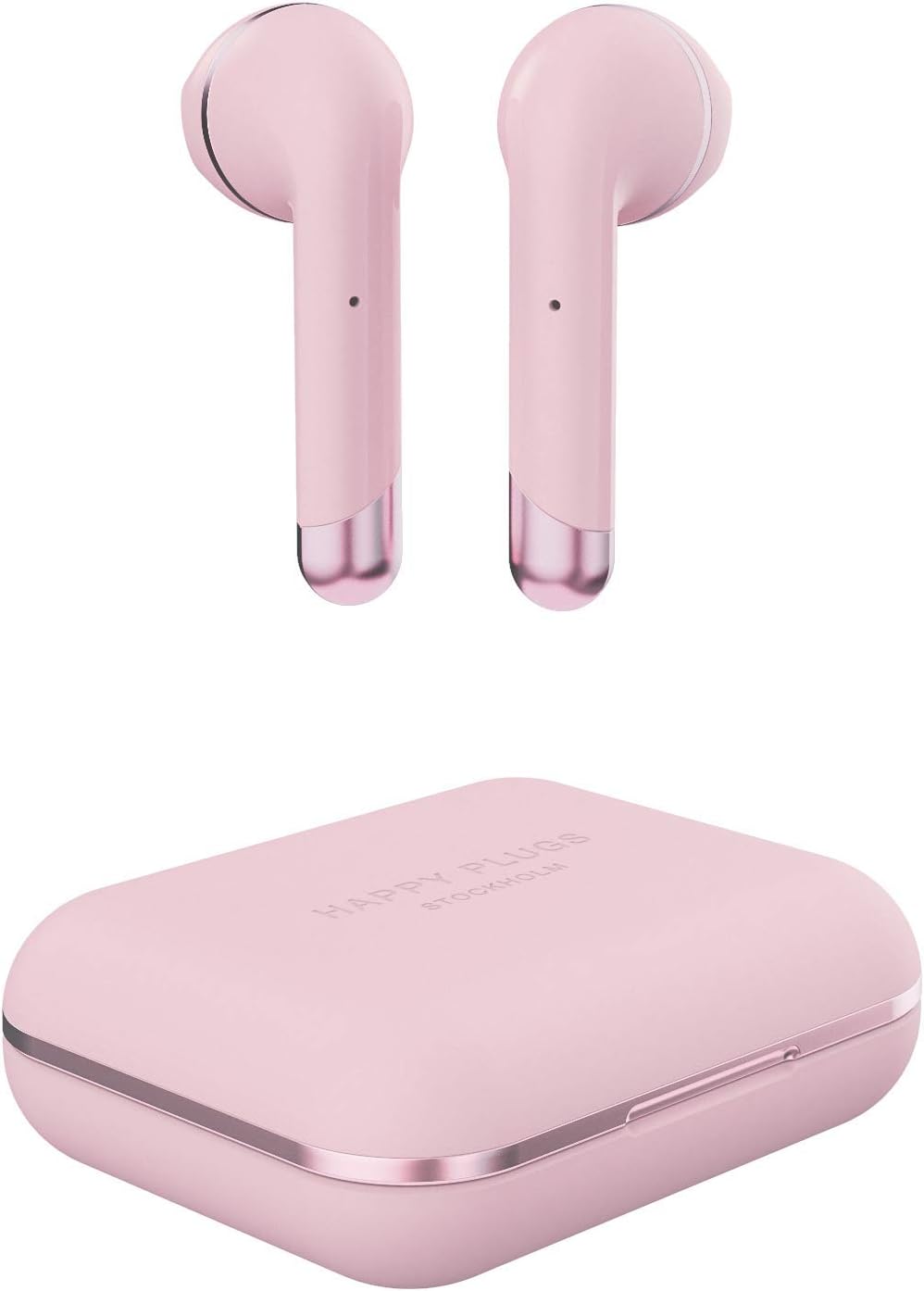 Happy Plugs Air 1 Wireless in-Ear Headphones (Pink Gold)