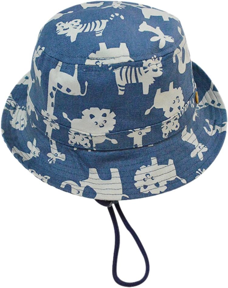 Biwinky Unisex Baby Sun Hat Kids Animal Printing Fisherman Caps