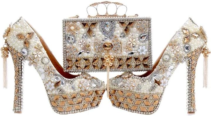 white shoes and matching bag