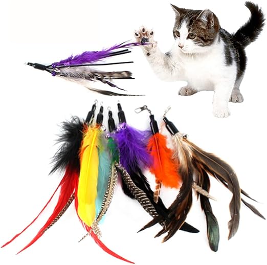 replacement feathers for cat toys