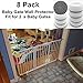 Vmaisi 8 Pack Baby Gate Wall Cups Protector