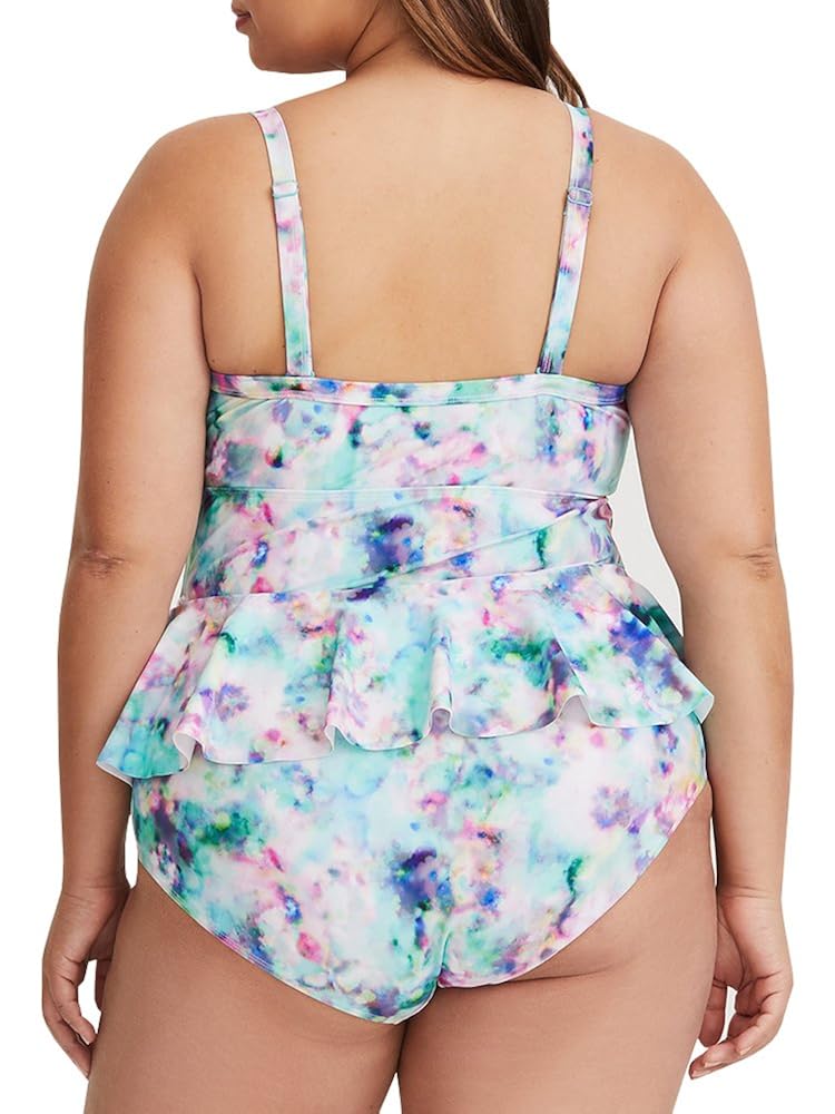 womens peplum tankini