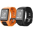 NotoCity Compatible with Tomtom Watch Band Silicone Watch Strap Replacement for Spark/Spark 3/Golfer 2/Adventurer/Runner 2/3 Smartwatch