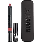 Nudestix Intense Matte Lip + Cheek Pencil – 3-in-1 Long-Wear Matte Lipstick, Lip Liner & Blush Stick | Waterproof, Vegan, Preservative-Free