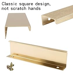Cionyce 12 Pack Hidden Cabinet Pulls 4.72"/120mm