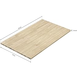 Hevea Unfinished Butcher Block Countertop 60"L x