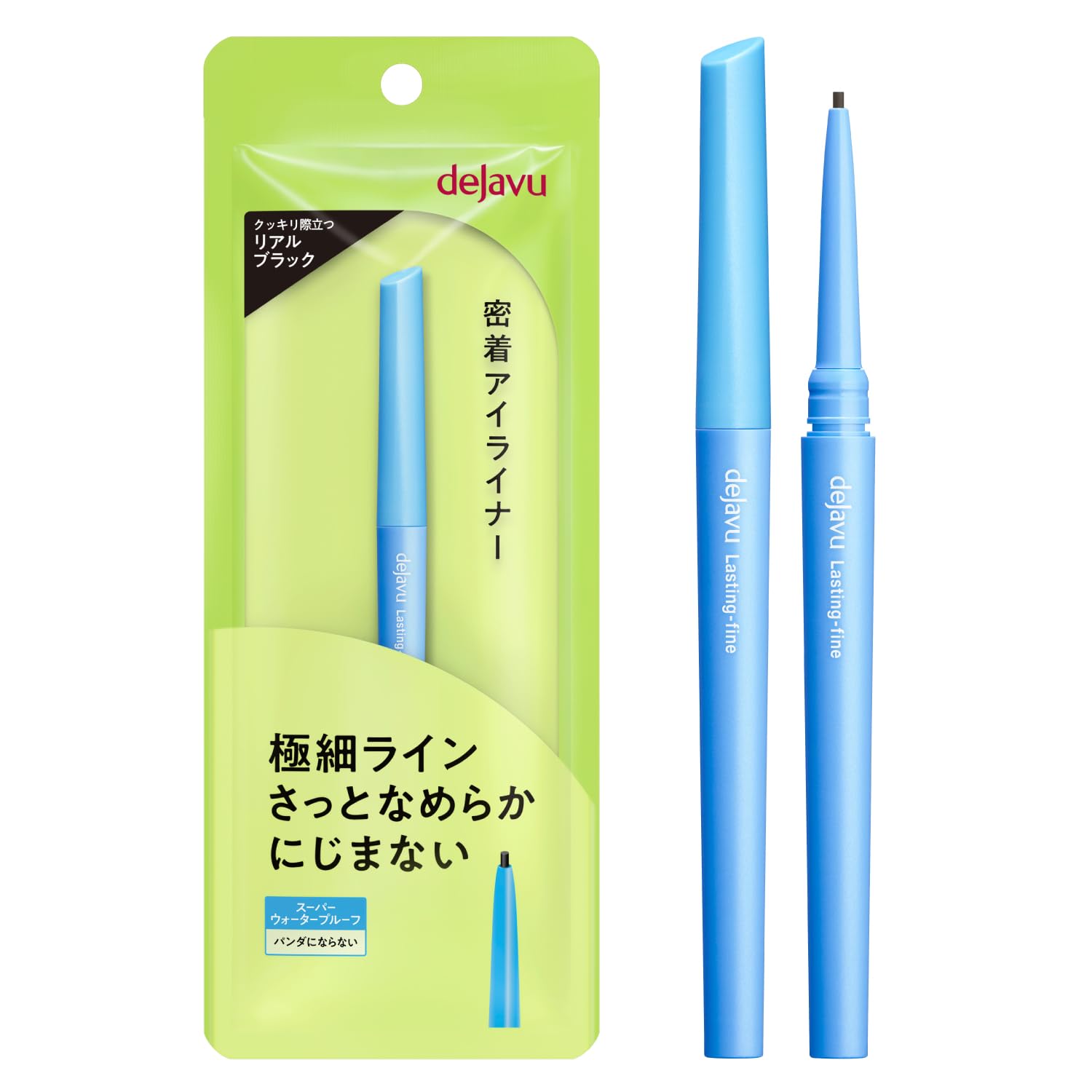 デジャヴュ ラスティンファイン密着アイライナー極細クリームペンシル リアルブラックの商品画像