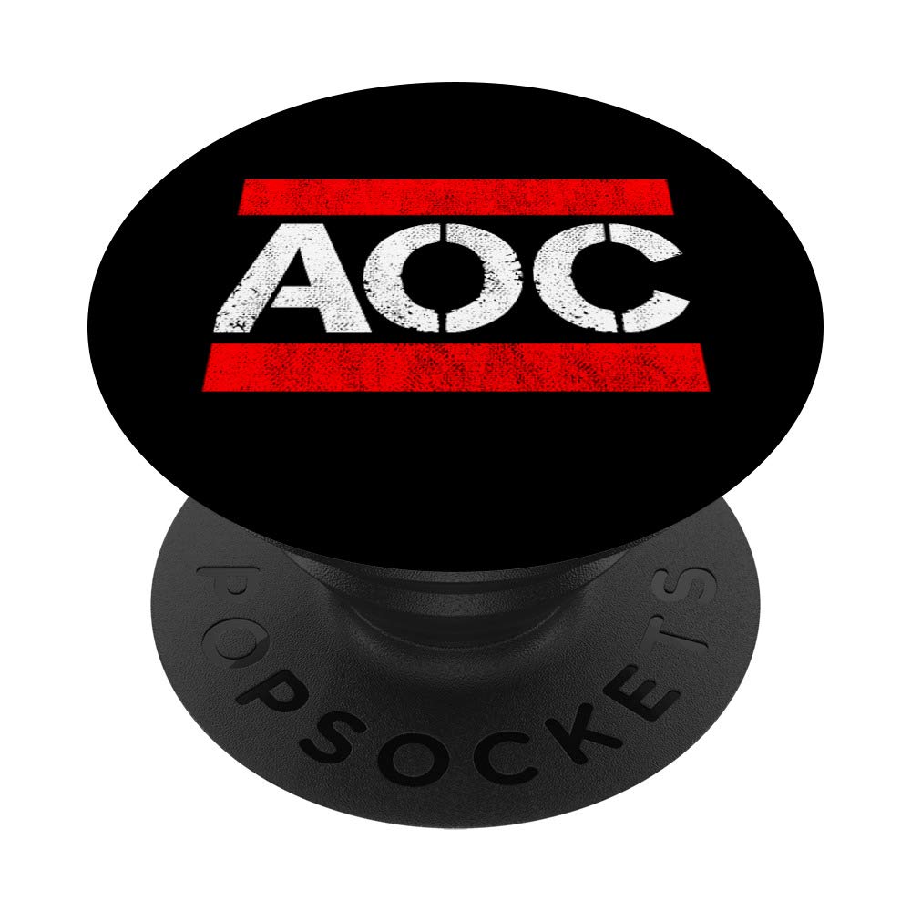 AOC Ocasio-Cortez Democratic Socialist Bronx NY Fun PopSockets Swappable PopGrip