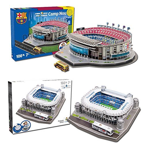 Buy [Nanostad 2 piece set] FC Barcelona (Camp Nou) and Real Madrid
