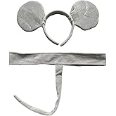 Making Believe Kids Mythical, Woodland, Plush Farm and Zoo Animals Headband Ears & Tail Costume Set (Choose Style)