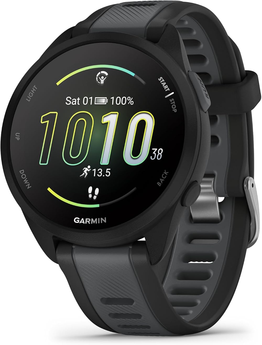 Garmin Forerunner 165 Music GPS Running Watch 43mm AMOLED Black