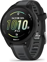 Garmin Forerunner 165 Music GPS Running Watch 43mm AMOLED Black