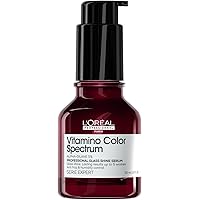 L'Oreal Professionnel Vitamino Color Spectrum Glass Shine Leave-In Serum For Colored Hair, Professional Formula For Long-Last