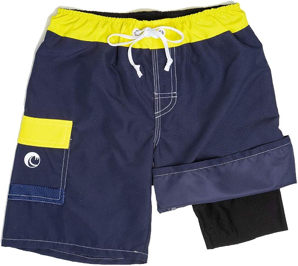AntiChafe Boy’s Swim Trunks No Mesh & Made in The USA Swimming