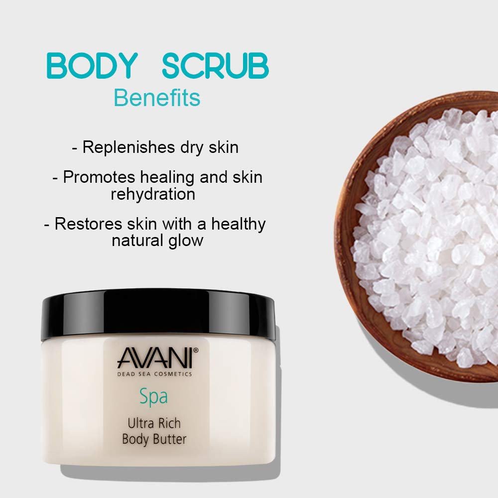 AVANI Classics Ultra Rich Body Butter | Includes Shea Butter, Aloe Vera, & Essential Oils | Leaves Skin Soft & Silky Smooth | Citrus and Vanilla - 9.35 oz. : Beauty
