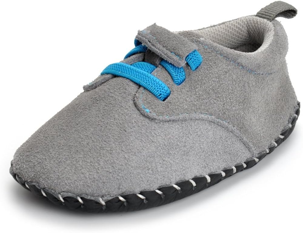 ESTAMICO,Chaussures en Cuir Souple pour Les bébé garçon ...