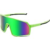 FEISEDY Sports Sunglasses for Men Women Youth Baseball Cycling Running Hiking Glasses UV400 B0263