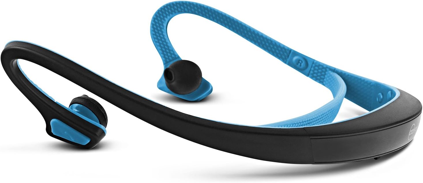 Acesori A.Band Bluetooth Sport Headband Earbuds - Ice Blue