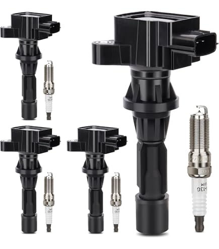Amazon.com: A-Premium Set of 4 Ignition Coil Pack and Iridium