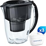 AQUAPHOR Amethyst Fridge Water Filter Jug 2.8 L Black with Maxfor+ Cartridges view 2