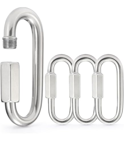 Amazon.com: 2 Pack Chain Quick Links Duty Chain Link Connector 304